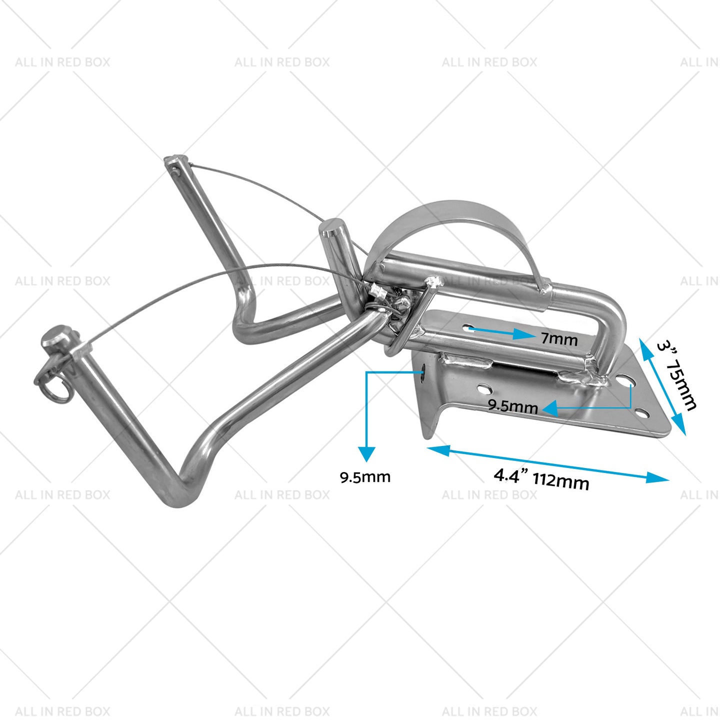 {{ 304 Stainless Steel Car Quick Release Boat Snap Davits Suitable for Dinghy }} - Buy Car Parts Online at {{ Kaka Auto Parts }}.