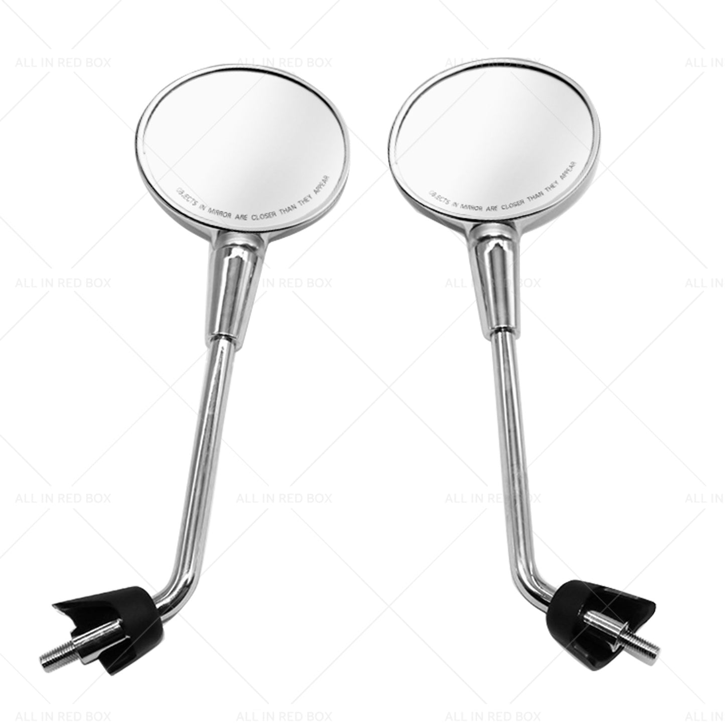 {{ Left  and  Right Rearview Mirror Chrome Suitable For Vespa Primavera 50 125 150 }} - Buy Car Parts Online at {{ Kaka Auto Parts }}.