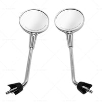 {{ Left  and  Right Rearview Mirror Chrome Suitable For Vespa Primavera 50 125 150 }} - Buy Car Parts Online at {{ Kaka Auto Parts }}.