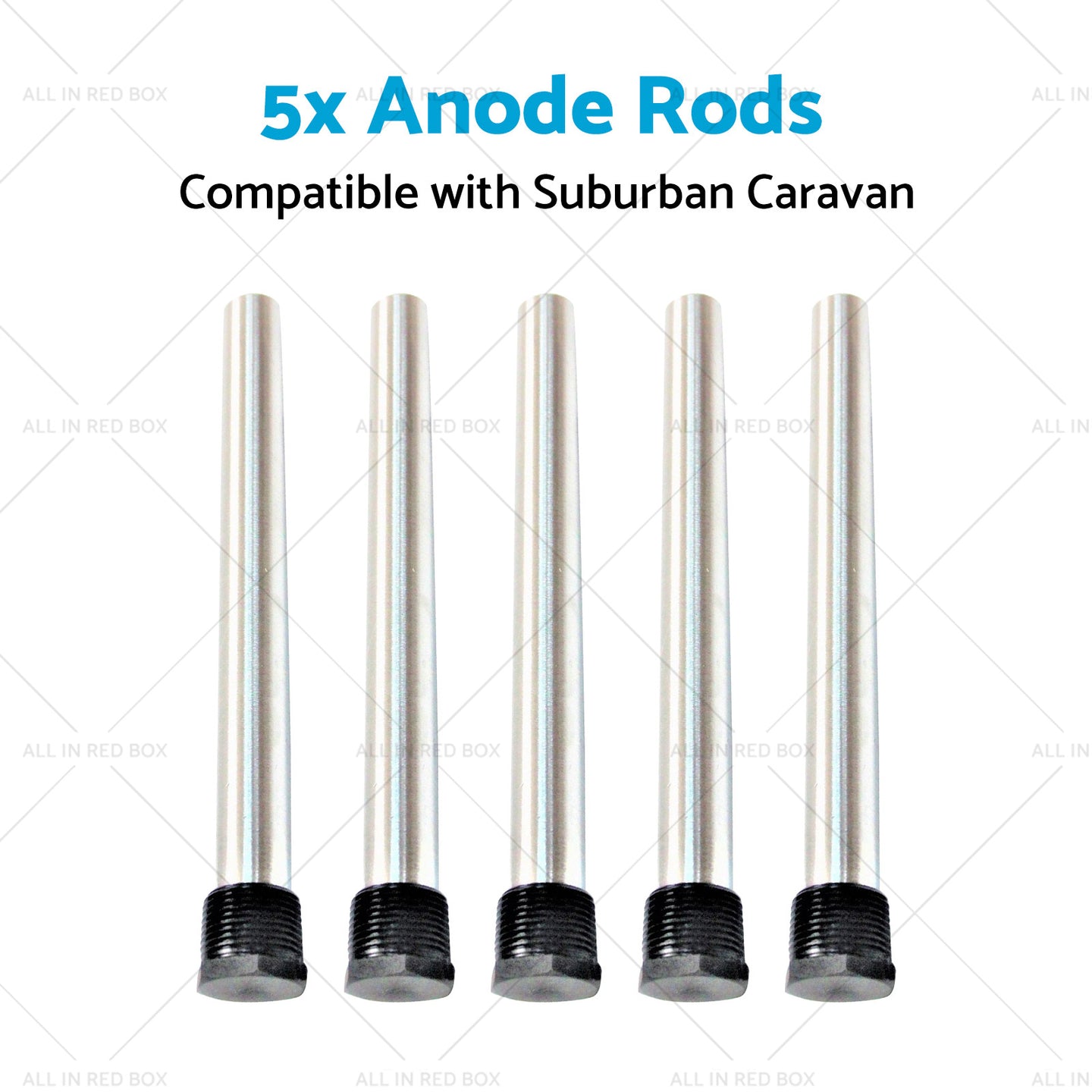 {{ 5x Anode Rods Suitable for Suburban Caravan Anodes SW6DEA Hot Water Service }} - Buy Car Parts Online at {{ Kaka Auto Parts }}.