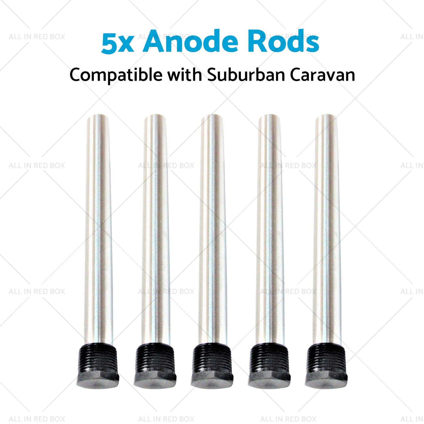 {{ 5x Anode Rods Suitable for Suburban Caravan Anodes SW6DEA Hot Water Service }} - Buy Car Parts Online at {{ Kaka Auto Parts }}.