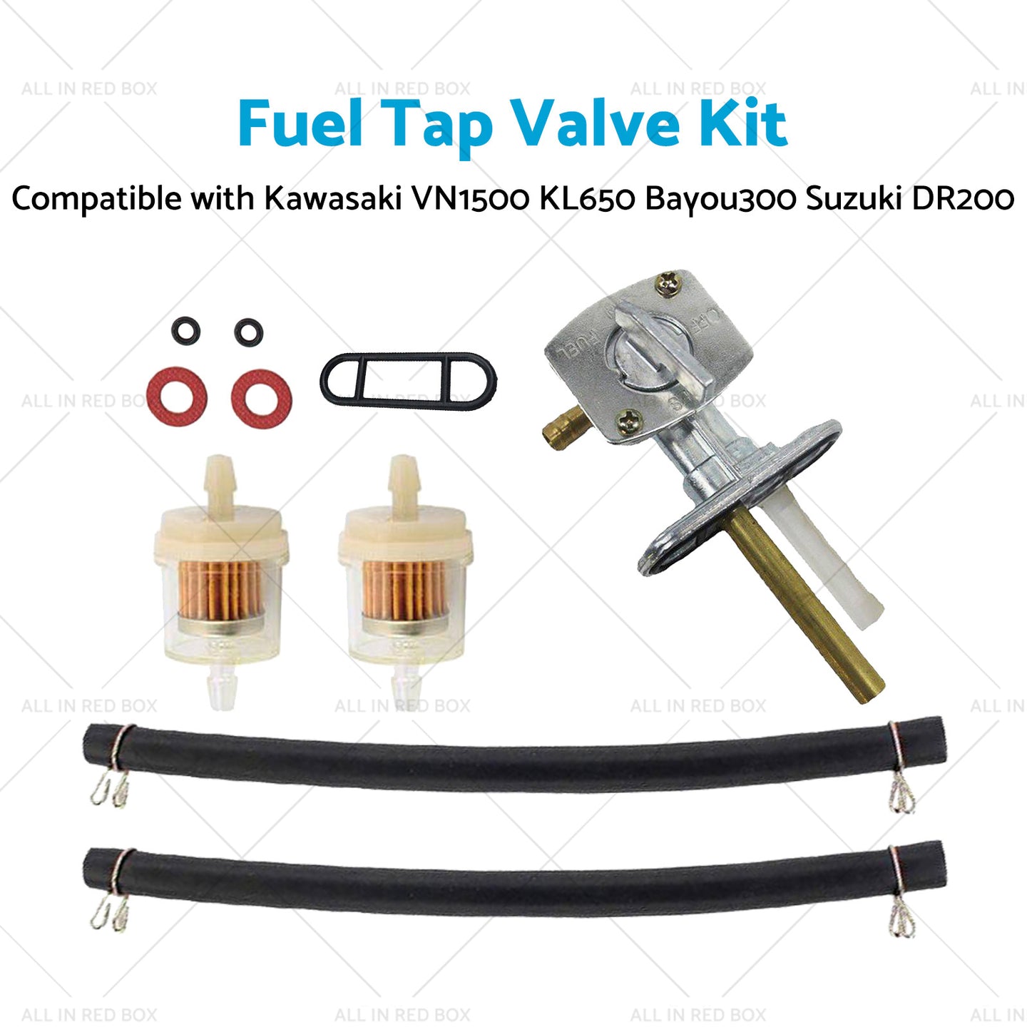 {{ 5 16'' Fuel Valve Switch Petcock For Kawasaki VN1500 KL650 Bayou300 Suzuki DR200 }} - Buy Car Parts Online at {{ Kaka Auto Parts }}.