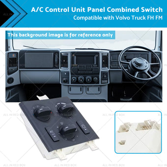 compare product 21272395 21318123 A or C Control Unit Panel Combined Switch Suitable for Truck FM