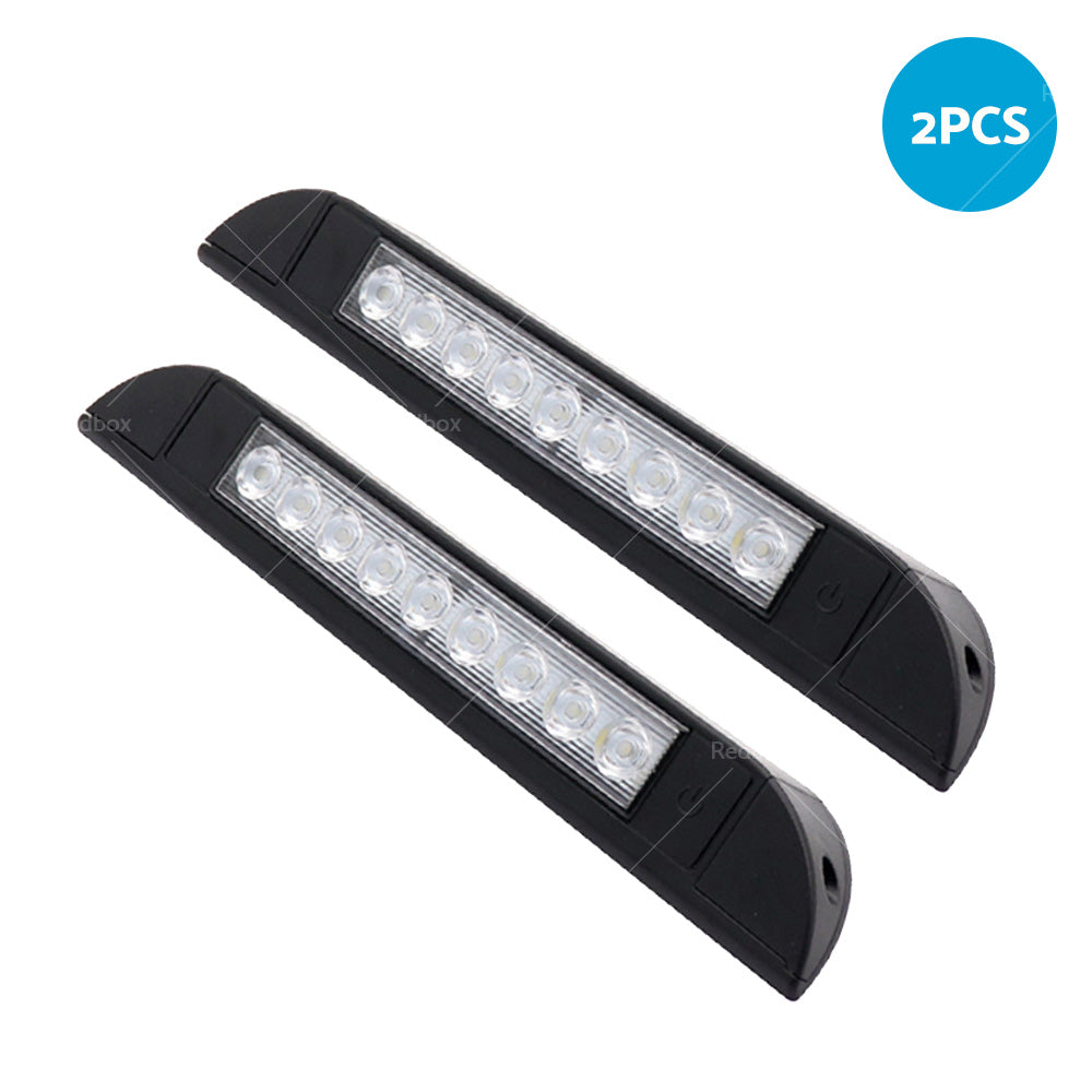 {{ 256mm 12V 9 LED Awning Light Touch Switch Strip Bar Caravan Camper Boat Marine }} - Buy Car Parts Online at {{ Kaka Auto Parts }}.