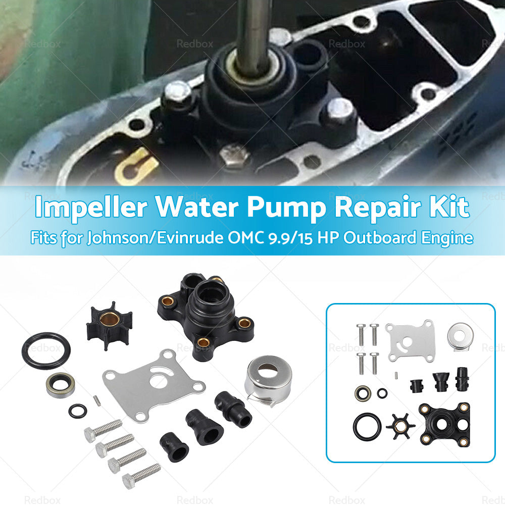 {{ 9. 9hp  and  15hp Impeller Water Pump Repair Kit 318999 394711 For Johnson or Evinrude }} - Buy Car Parts Online at {{ Kaka Auto Parts }}.