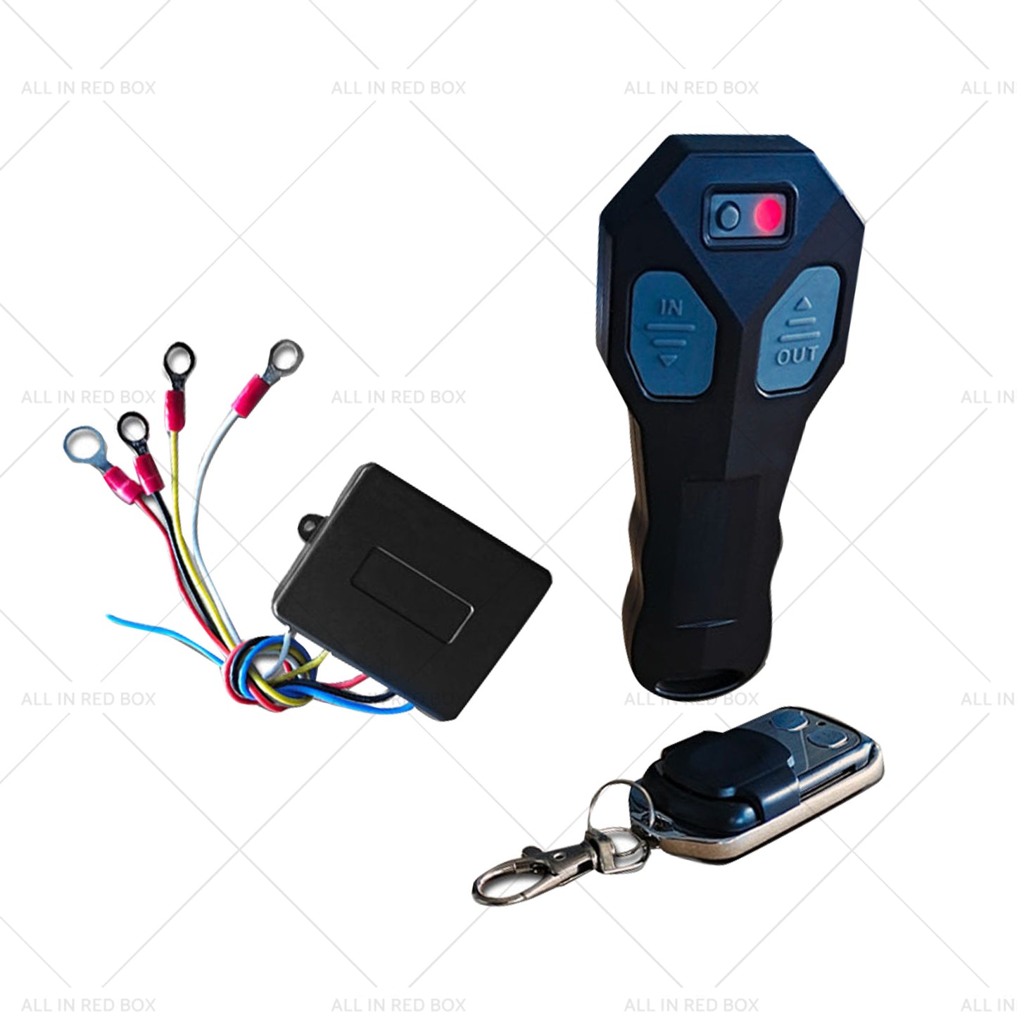 {{ DC12V Wireless Winch Remote Control Kit Suitable for Car Jeep ATV Warn Ramsey }} - Buy Car Parts Online at {{ Kaka Auto Parts }}.