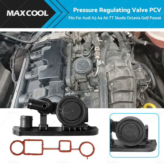{{ Pressure Regulating Valve PCV For Audi A3 A4 A6 TT Skoda Octavia Golf Passat }} - Buy Car Parts Online at {{ Kaka Auto Parts }}.