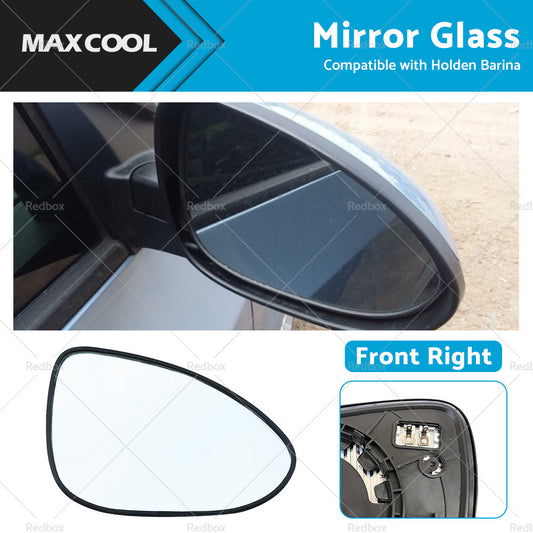 {{ Right Side Mirror Glass Suitable for Holden Barina 2011-ON Heated Convex Base }} - Buy Car Parts Online at {{ Kaka Auto Parts }}.
