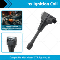 {{ 1x Ignition Coil Suitable for Nissan GTR R35 V6 3. 8L 22448JF00B VR38DETT 08-15 }} - Buy Car Parts Online at {{ Kaka Auto Parts }}.