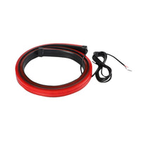 1M Red LED Car High Mount Third Brake Stop Rear Tail Light Bar Strip Universal 12V