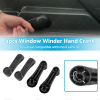 {{ 4PCS Universal Auto Car Truck Window Cranks Manual Winder Handle Hand Levers }} - Buy Car Parts Online at {{ Kaka Auto Parts }}.