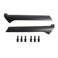 Pair Windscreen Pillar Moldings with Rivets Suitable For Land Rover Discovery 2 1999-2004