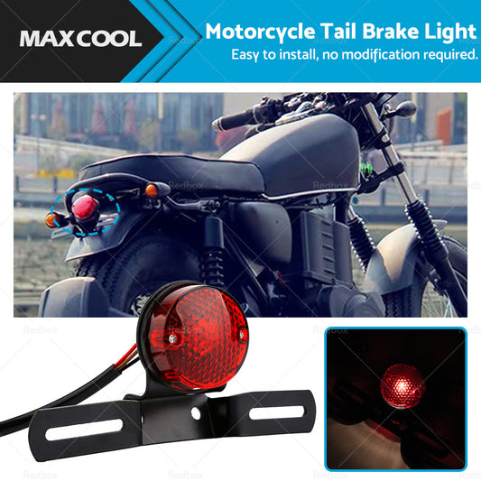 {{ Motorcycle Tail Brake Light Number License Bulb Retro Rear Stop Lamp Universal }} - Buy Car Parts Online at {{ Kaka Auto Parts }}.