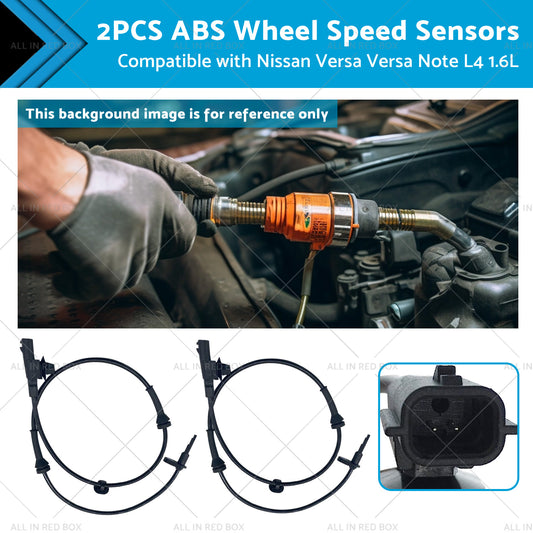 {{ 2x Front L or R ABS Wheel Speed Sensor Suitable for  Versa 12-19 Versa Note 14-19 }} - Buy Car Parts Online at {{ Kaka Auto Parts }}.