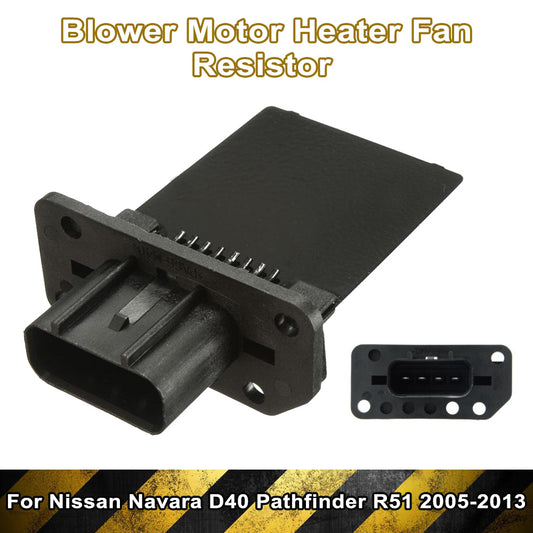 {{ Blower Motor Heater Fan Resistor Fit Nissan D40 Navara Pathfinder R51 2005-2013 }} - Buy Car Parts Online at {{ Kaka Auto Parts }}.