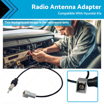 compare product Radio Antenna Adapter Stereo Reverse Aerial Plug Suitable For Hyundai Kia