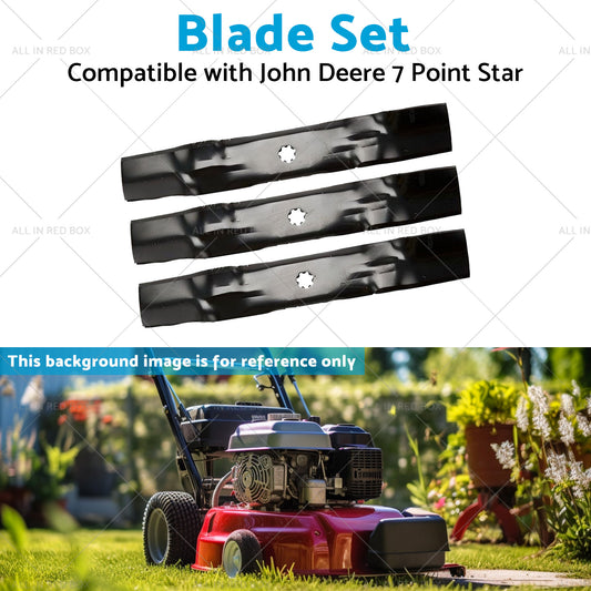 {{ Blade Set Suitable for John Deere 7 Point Star 145 155C LA130 LA140 LA145 LA165 }} - Buy Car Parts Online at {{ Kaka Auto Parts }}.