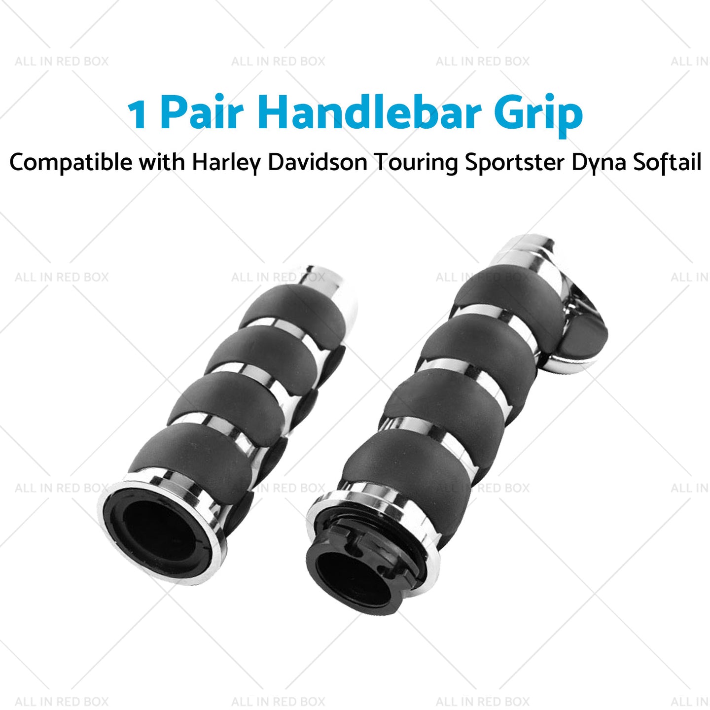 {{ Handlebar Hand Grips Suitable For Harley Davidson Touring Sportster Dyna Softail }} - Buy Car Parts Online at {{ Kaka Auto Parts }}.