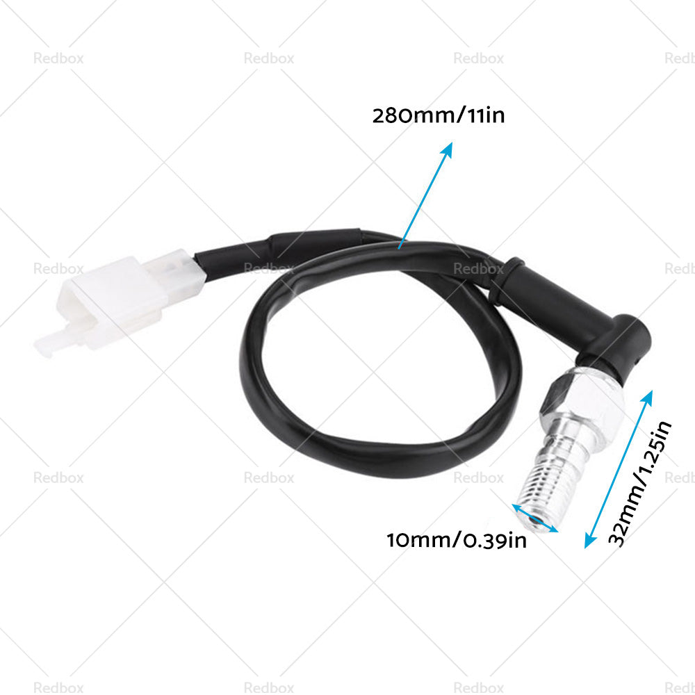 {{ Universal Motorcycle Hydraulic Pressure Brake Light Switch M10x1. 25 Banjo Bolt }} - Buy Car Parts Online at {{ Kaka Auto Parts }}.