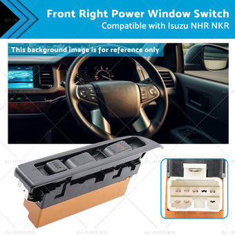 compare product 8973151840 Car Main Power Window Control Switch Suitable For Isuzu NHR NKR Right
