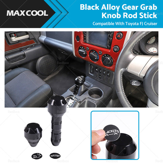 {{ Black Alloy Gear Grab Knob Rod Stick Suitable For Toyota FJ Cruiser 2007-2021 }} - Buy Car Parts Online at {{ Kaka Auto Parts }}.