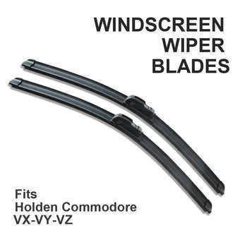 compare product Frameless Windscreen Wiper Blades Pair Suitable For Holden Commodore VX / VY / VZ