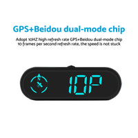 Universal Head-Up Display (HUD) Speedometer with LED Digital GPS and Overspeed Alarm Suitable For Cars