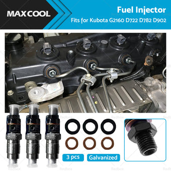 compare product 3PCS D722 D782 D902 Fuel Injectors For Kubota BX1860 BX1880 BX2360 16871-53000