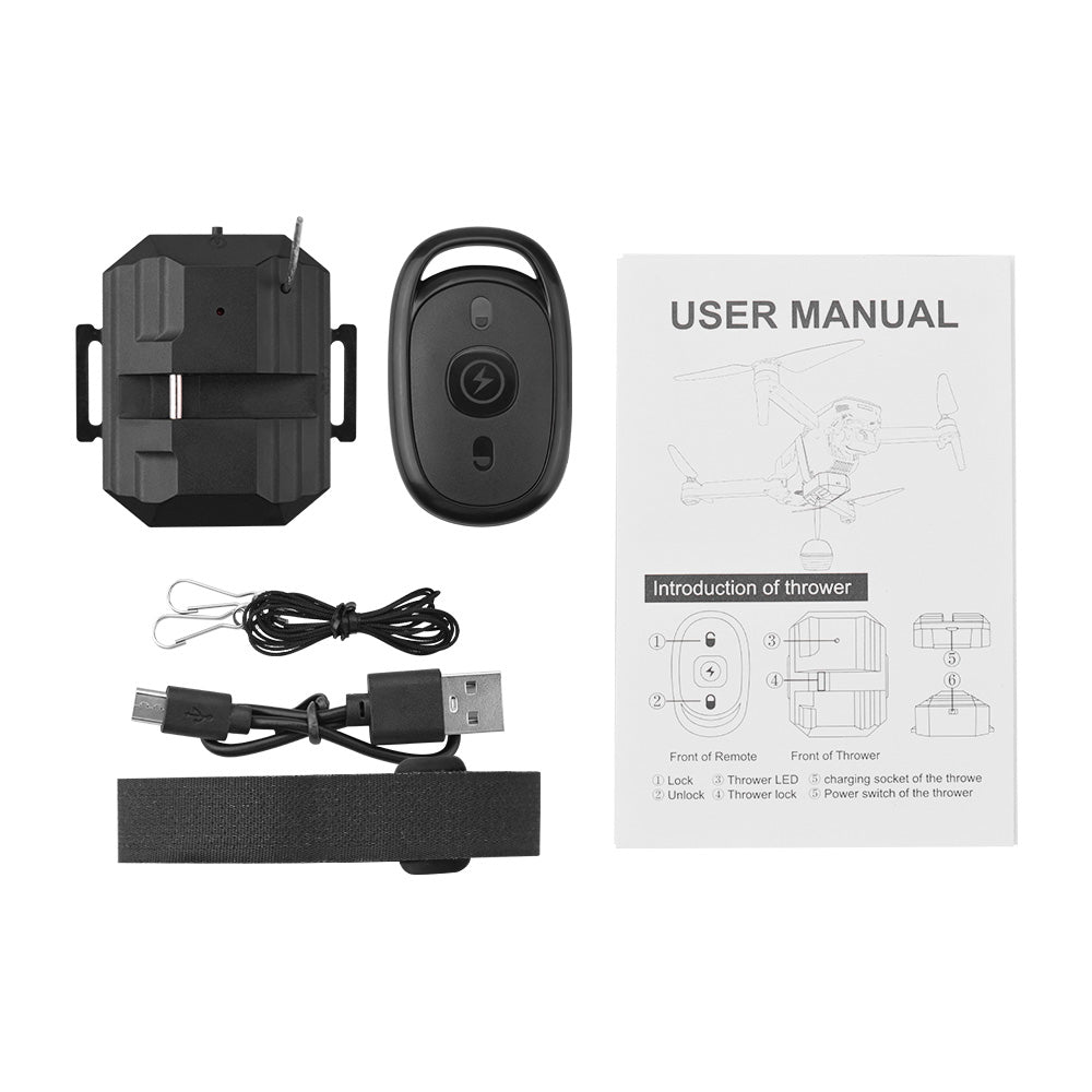 Drone Dropping Delivery Thrower Air Dropper Device Suitable for DJI Mini 3 Pro