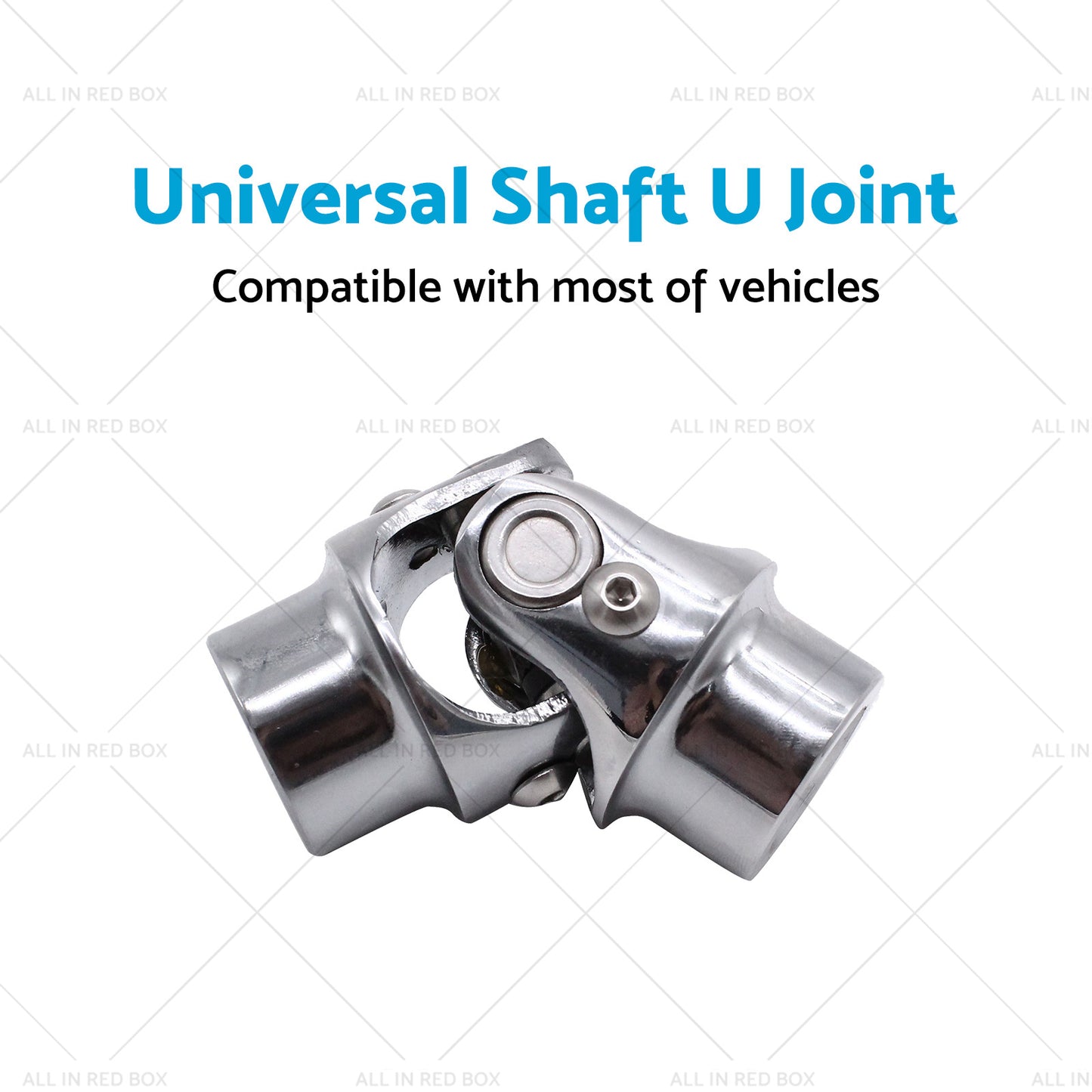 {{ 3 or 4 inch  Round x 3 or 4 inch  Round Stainless Steel Universal Single Steering Shaft U Joint }} - Buy Car Parts Online at {{ Kaka Auto Parts }}.