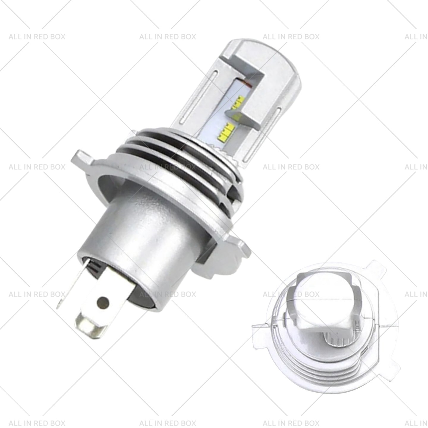 {{ 2x H4 Headlights Replacement Globe Light LED 6000K High Low Beam Bulbs Kit }} - Buy Car Parts Online at {{ Kaka Auto Parts }}.