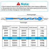 {{ 10PCS 6mm Tungsten Carbide Drill Bit Set For Porcelain Tile Concrete Brick Glass }} - Buy Car Parts Online at {{ Kaka Auto Parts }}.