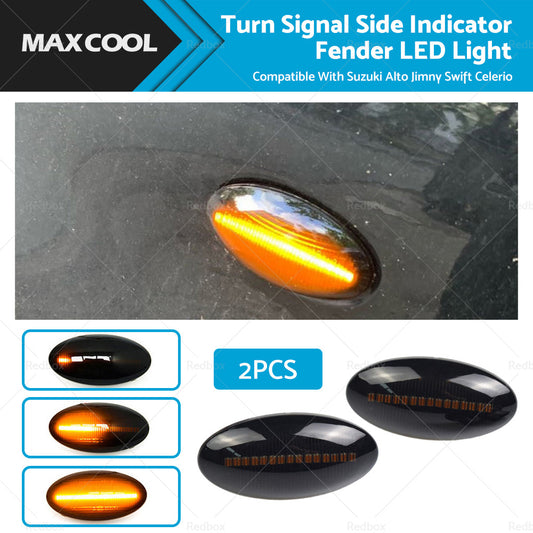 {{ Dynamic LED Side Indicator Light Suitable For Suzuki Alto Jimny Swift Celerio }} - Buy Car Parts Online at {{ Kaka Auto Parts }}.