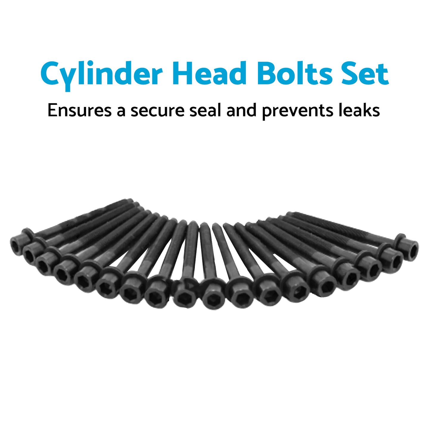 {{ Cylinder Head Bolts Set Suitable For Mitsubishi QE Triton MQ MR 2015-on 4N15 }} - Buy Car Parts Online at {{ Kaka Auto Parts }}.