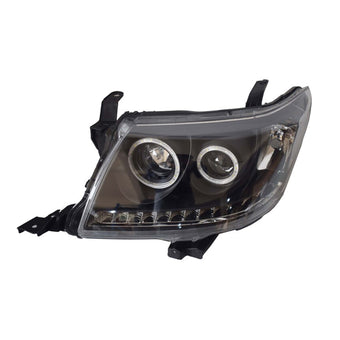 compare product Right Black LED Headlight HALO Projector Suitable for Toyota HILUX 2011-2014