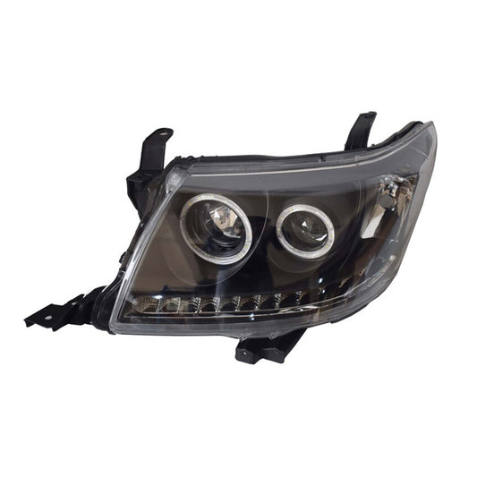 {{ Right Black LED Headlight HALO Projector Suitable for Toyota HILUX 2011-2014 }} - Buy Car Parts Online at {{ Kaka Auto Parts }}.