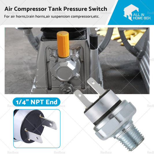 {{ 1 4inch NPT End Air Compressor Pressure Tank Control Switch Off Valve 90-120PSI }} - Buy Car Parts Online at {{ Kaka Auto Parts }}.