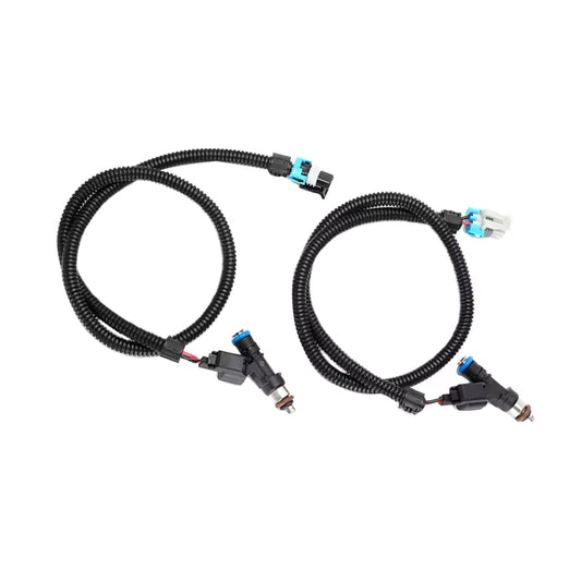 2x Fuel Injector Harness Set Suitable For Polaris Ranger XP 800 / Ranger Crew / RZR 800 2010-2017 OEM 1204318 1204319 0280158197