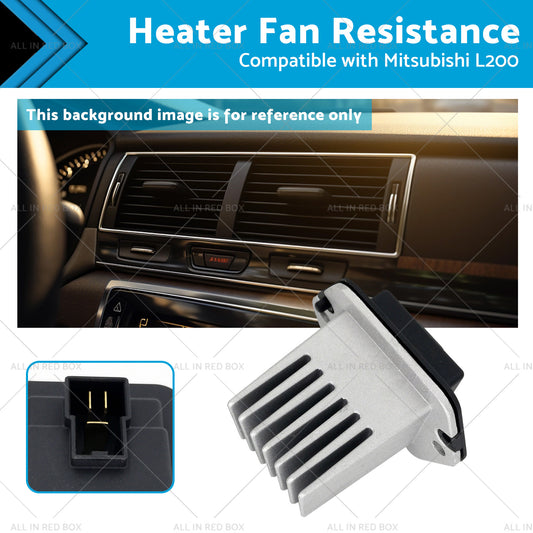 {{ Heater Fan Resistance Suitable for 2. 5i Mitsubishi L200  05  Pajero Sport  08 }} - Buy Car Parts Online at {{ Kaka Auto Parts }}.