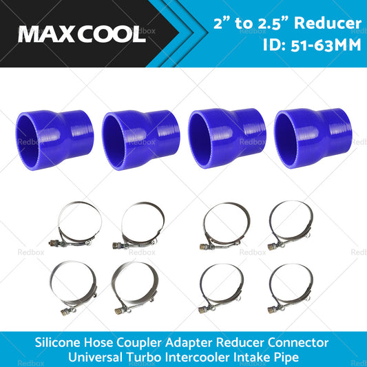 {{ 4x 2 to 2. 5 Reducer Straight Silicone Hose Coupler Turbo Intercooler Intake Pipe }} - Buy Car Parts Online at {{ Kaka Auto Parts }}.