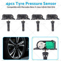 {{ 4PCS Tyre Pressure Sensor 40700-5ZH0A Suitable for Mercedes X Class 2017-2020 }} - Buy Car Parts Online at {{ Kaka Auto Parts }}.