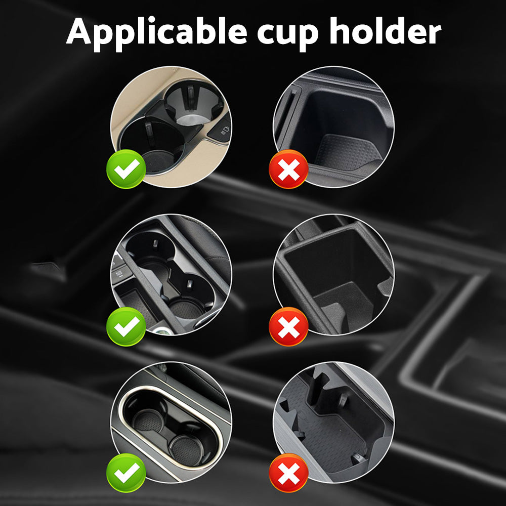 2-in-1 Universal Car Cup Holder Phone & GPS Mount Suitable For Adjustable 360?? Angle