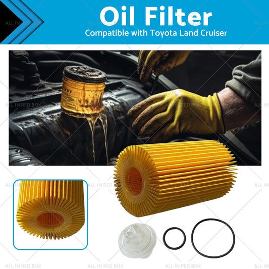 {{ Oil Filter Suitable for Toyota Land Cruiser 200 Series 4. 5 Diesel V8 R2651P }} - Buy Car Parts Online at {{ Kaka Auto Parts }}.