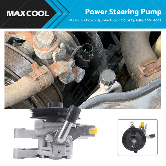 {{ Power Steering Pump Fits For Kia Cerato Hyundai Tucson 2. 0L 4 Cyl G4GC 2004-2009 }} - Buy Car Parts Online at {{ Kaka Auto Parts }}.