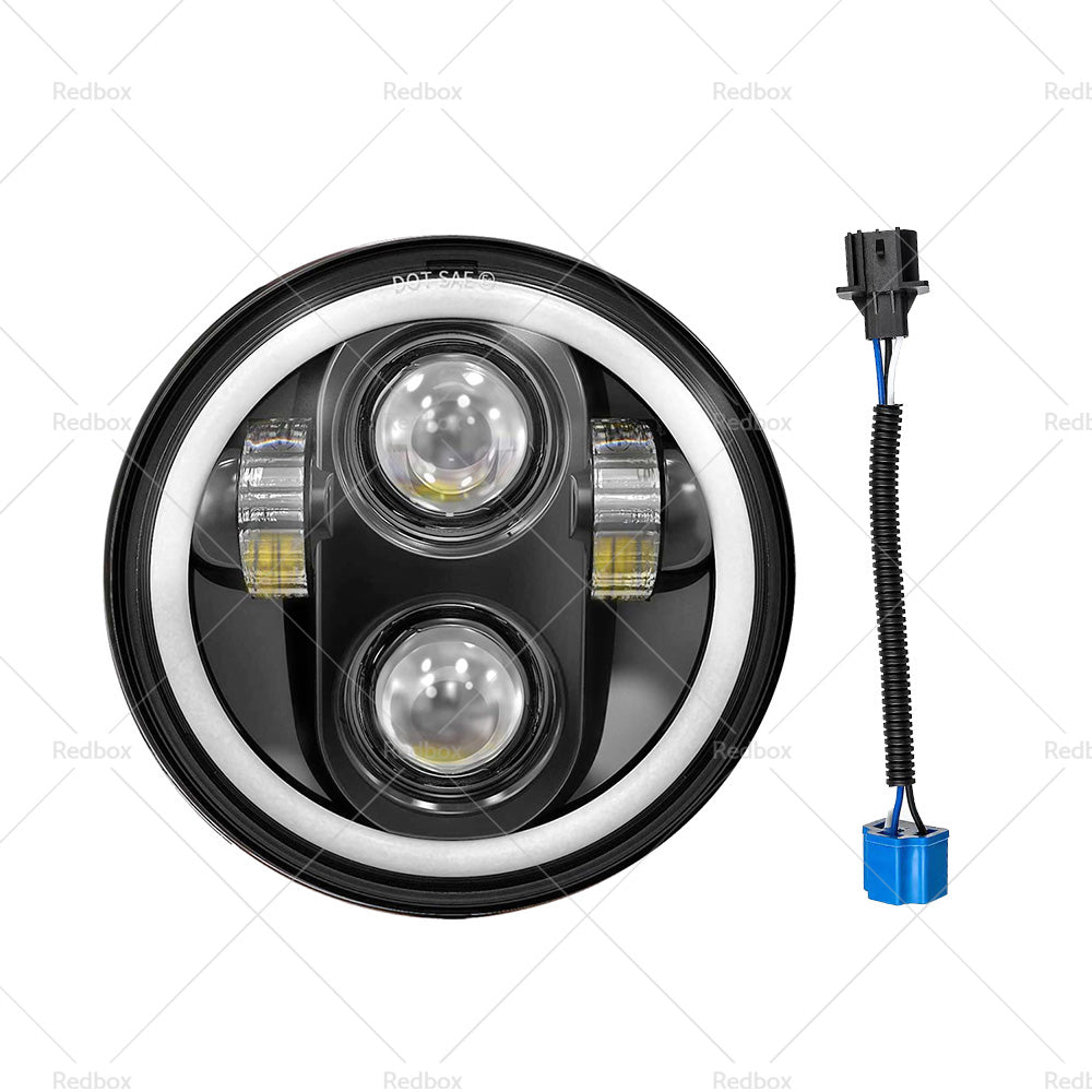 {{ Suitable For Harley Davidson Street XG500 Softails Dyna LED Motorcycle Headlight }} - Buy Car Parts Online at {{ Kaka Auto Parts }}.