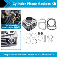 {{ Cylinder Piston Gaskets Kit 63. 5mm Suitable For Honda 250ml ATC200 XL200 250cc }} - Buy Car Parts Online at {{ Kaka Auto Parts }}.