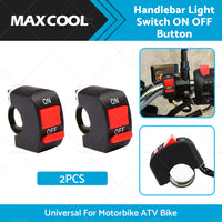 {{ 2PCS Universal Motorcycle ATV Bike Handlebar Light Switch ON OFF Button }} - Buy Car Parts Online at {{ Kaka Auto Parts }}.
