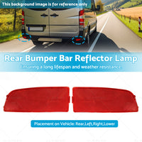 {{ LH RH Rear Bumper Bar Reflector Lamp Suitable For Mercedes Benz Sprinter 06-18 }} - Buy Car Parts Online at {{ Kaka Auto Parts }}.