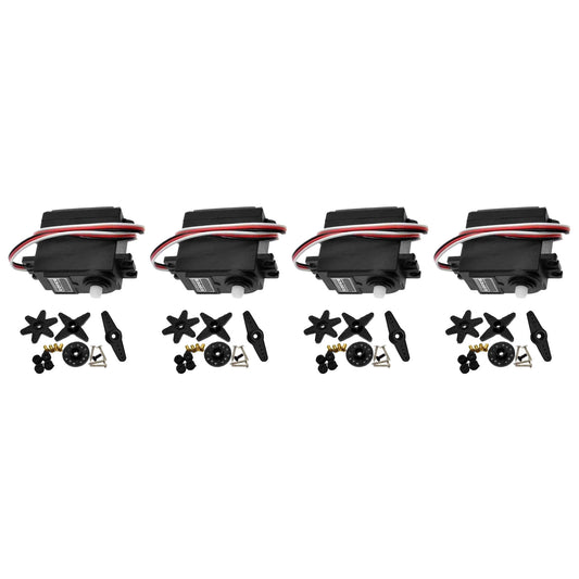 High Torque Standard Servos 4x Suitable For Futaba S3003 RC Car / Plane / Boat / Helicopter