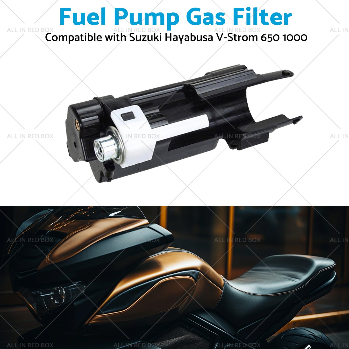 {{ 1x Fuel Pump Gas Filter Suitable for Suzuki Hayabusa V-Strom 650 1000 2002-2012 }} - Buy Car Parts Online at {{ Kaka Auto Parts }}.